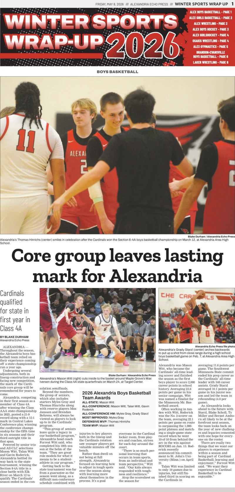 Winter Sports Wrap Up - May 8, 2026